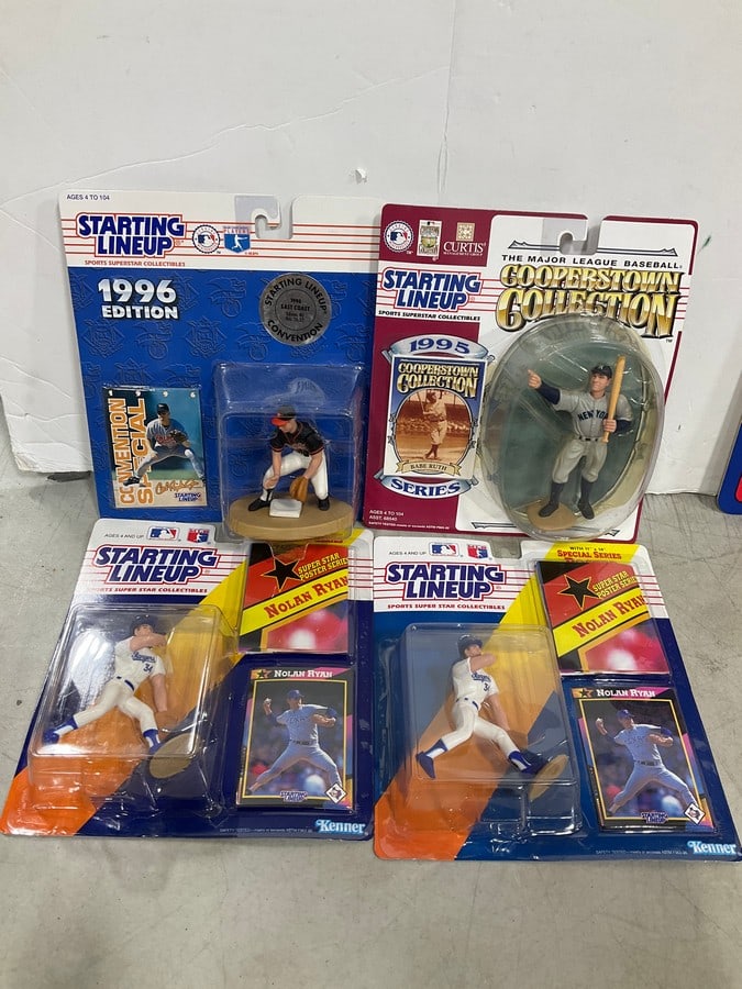 Various Starting Lineup Figures *new in boxes* (Babe Ruth, Nolan Ryan, etc): Various Starting Lineup Figures *new in boxes* (Babe Ruth, Nolan Ryan, etc)