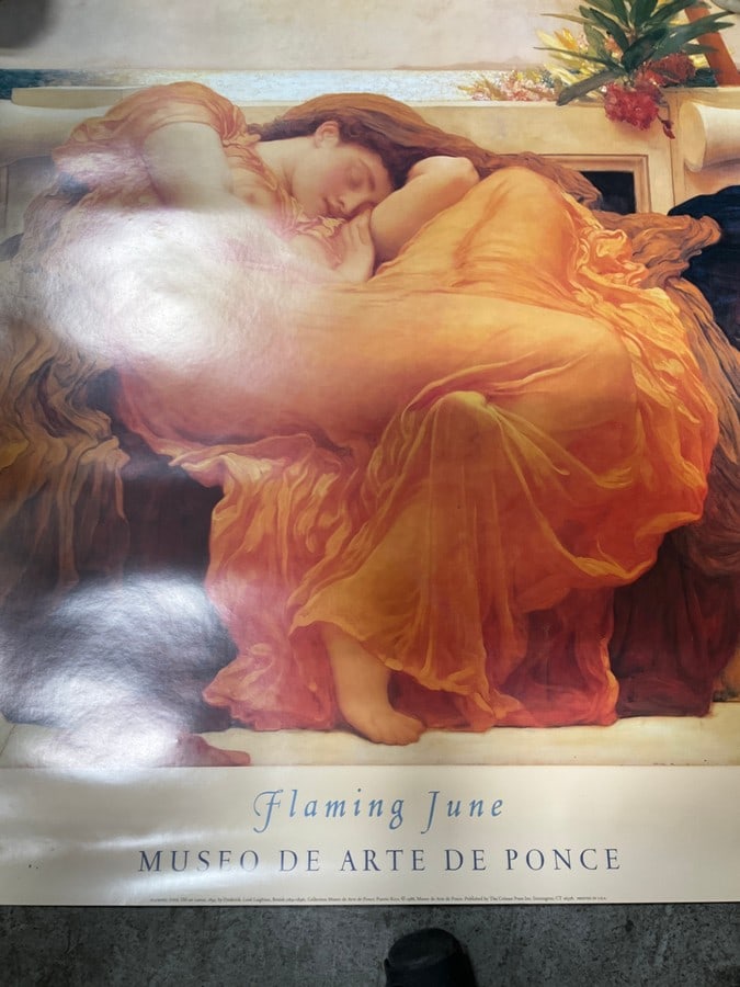 Flaming June' Poster Print by Museo De Arte De Ponce (27inx31in) (1 of 1)