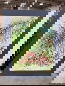 1983 Princine Watercolor Artwork (28.5inx36in)