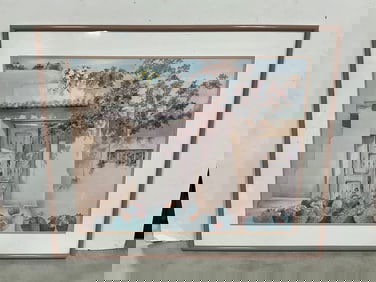 Framed Art Print Signed Marcy R Chapman (29inx35in)