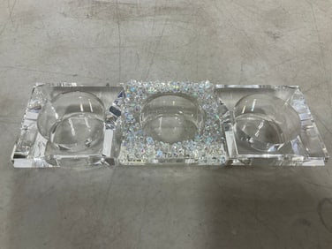 Candle Holders Signed Oleg Cassini