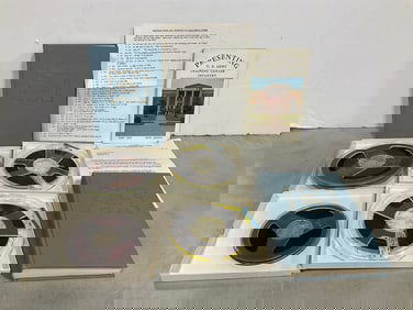 Vintage Jose Rykkens Family Hardcover Books, Project X Film Reels, and more