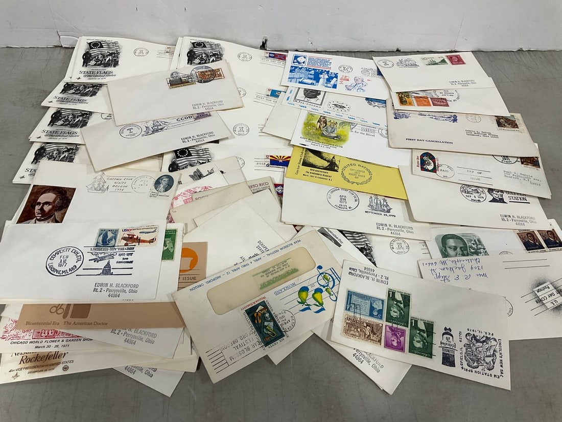 Vintage 1970s First Day Covers: Vintage 1970s First Day Covers