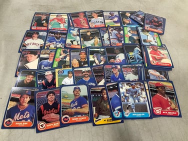 Vintage 1980s Baseball Cards