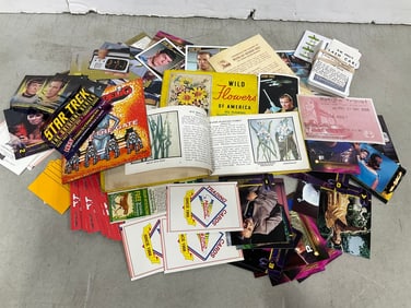 Various Trading Cards, Playing Cards, and more