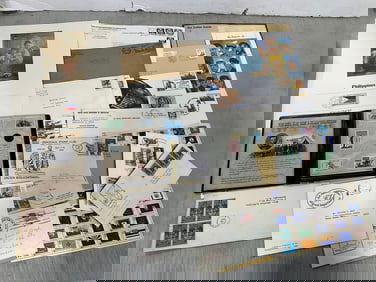 Vintage Philatelic Stamp Lot