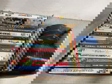 Various DVDs and CDs (The Perfect Man, Family Guy, etc)