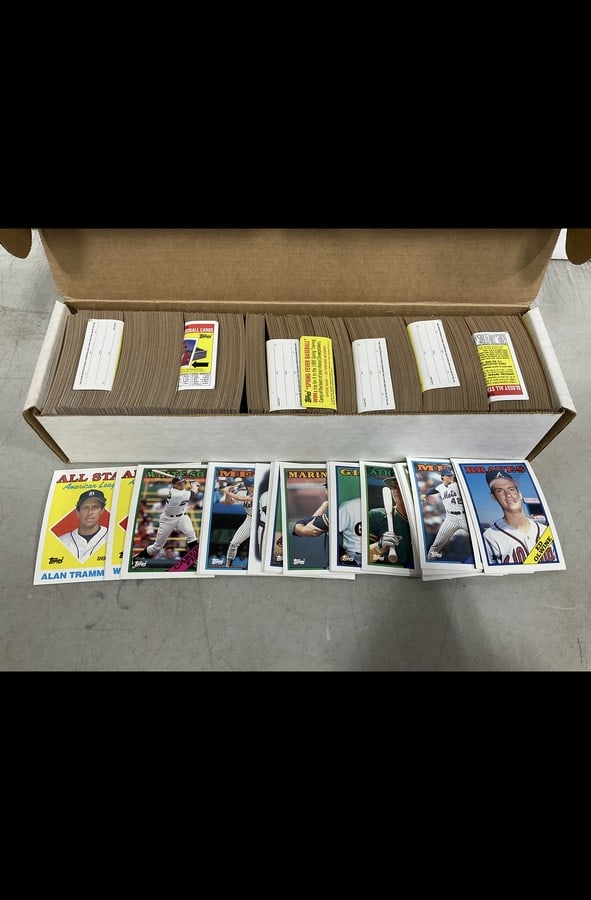 1988 Baseball Cards Complete Set (1 of 1)