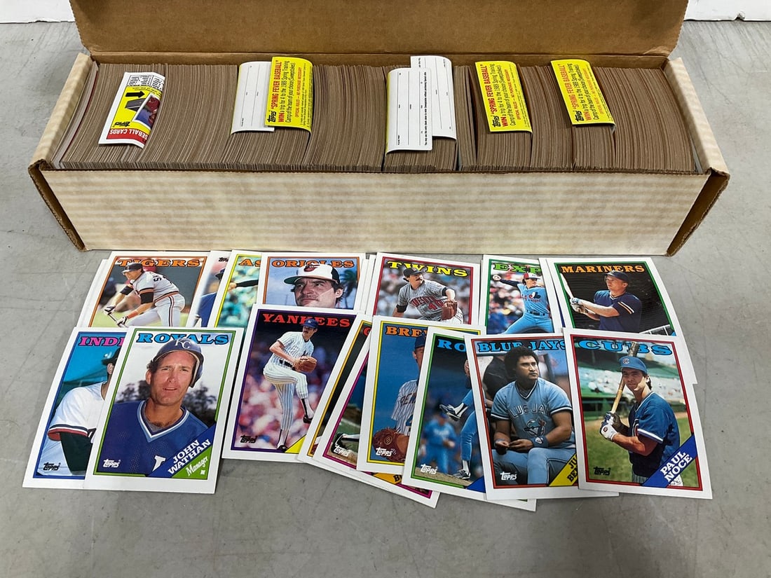 1988 Baseball Cards Complete Set (1 of 1)