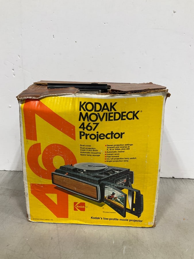 Kodak Moviedeck 467 Projector *in box*: Kodak Moviedeck 467 Projector *in box*