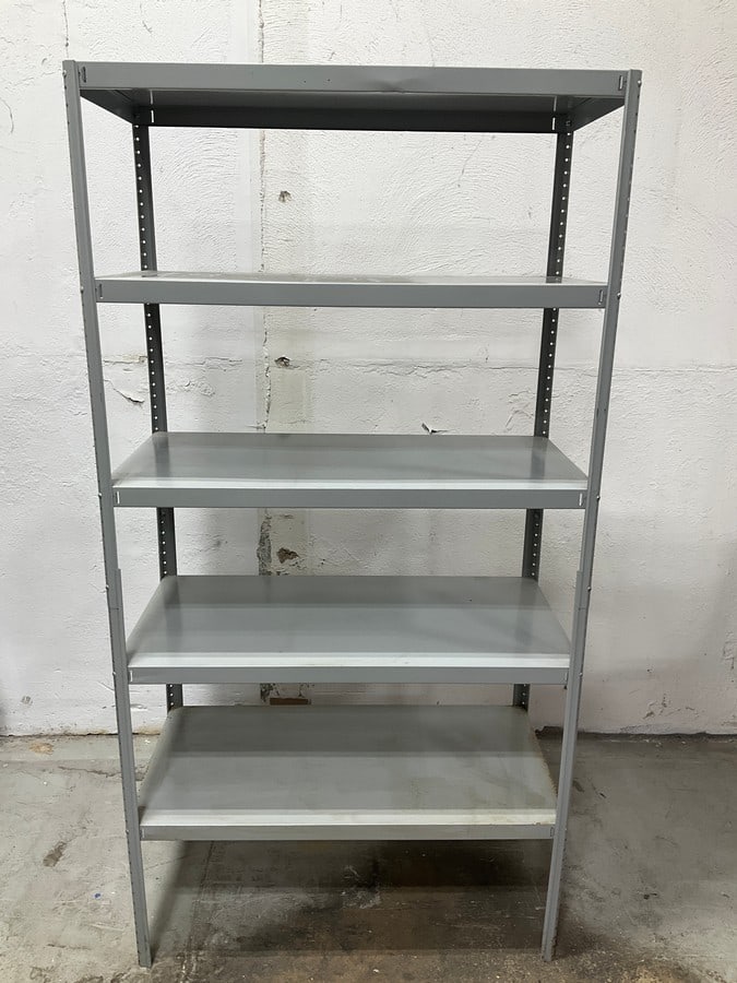 Metal Shelving Unit (70inx36inx18in) (1 of 1)