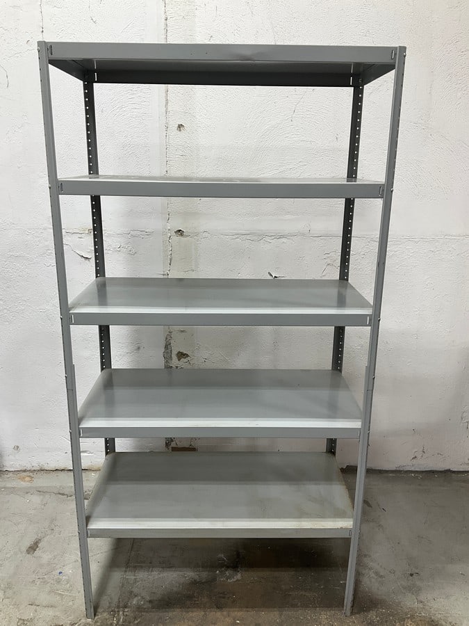 Metal Shelving Unit (70inx36inx18in) (1 of 1)