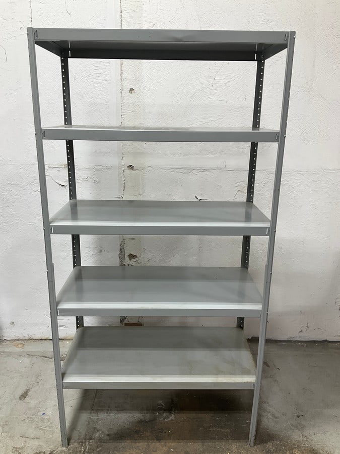 Metal Shelving Unit (70inx36inx18in) (1 of 1)