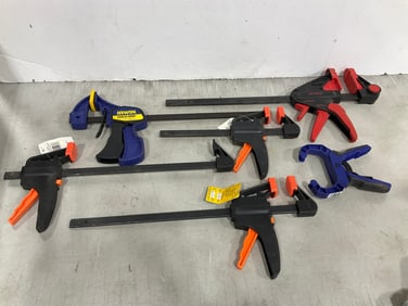 Various clamps(Irwin,Craftsman, and more)