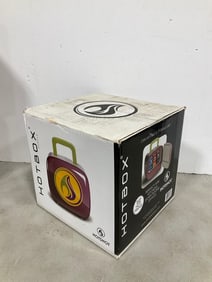 Yellow Hotbox can heating and storage unit