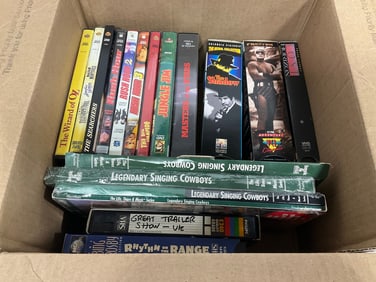 Vintage VHS tapes/DVD's(Rush Hour 1-3 and more)