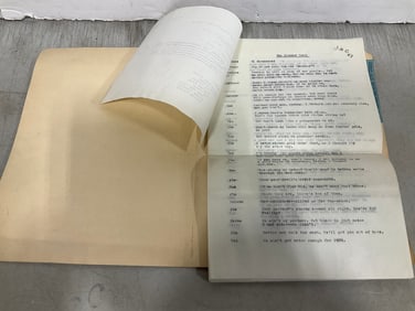 Crooked Trails filmmaker manuscripts from estate of Sam Sherman