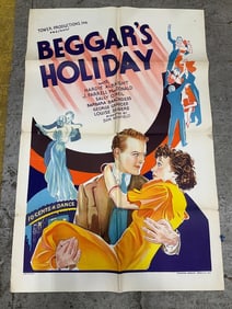 Beggar's Holiday vintage poster(28in.x42in.)