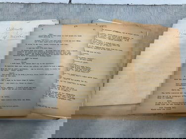 House of Chance filmmaker manuscripts from estate of Sam Sherman