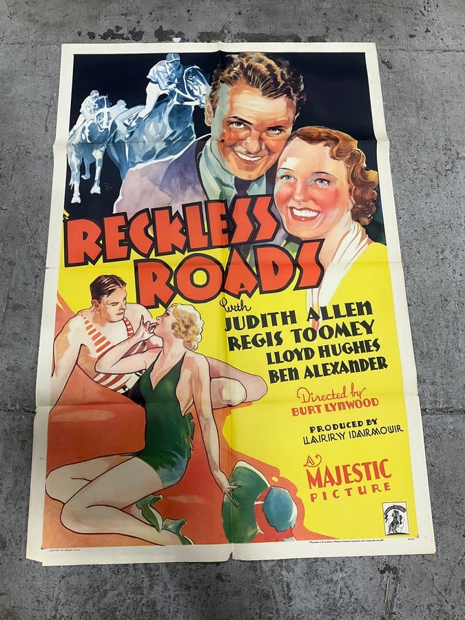 Reckless Roads(27in.x41in.): Reckless Roads(27in.x41in.)