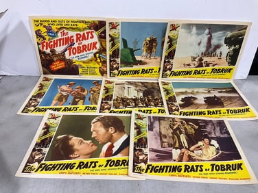 The Fighting Rats of Tobruk vintage film prints(11in.x14in.)