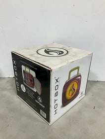 Purple Hotbox can heating and storage unit