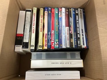 Vintage DVD's/VHS tapes