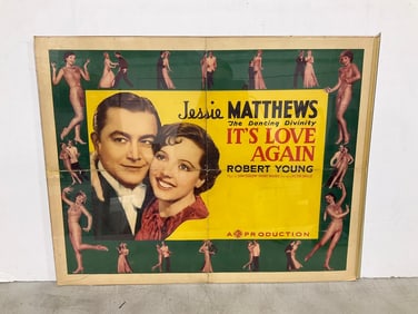 Jessie Matthews poster(22in.x28in.)