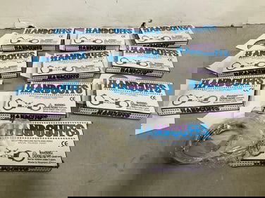 Lot of novelty handcuffs with keys(10 boxes)