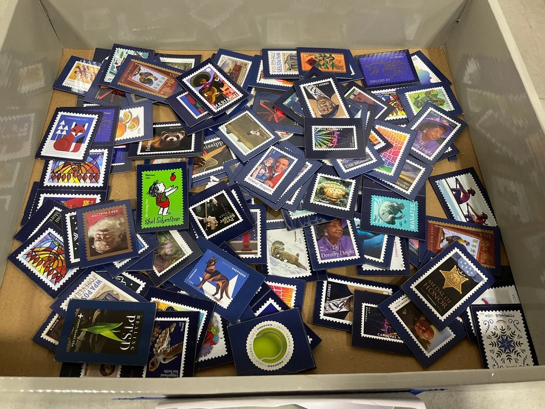 USPS forever postage stamp display promo magnets (1 of 1)