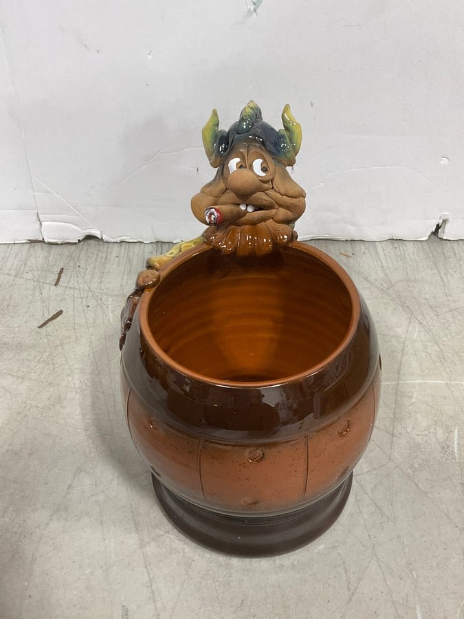 Troll mug by artist Robert Karlinsey(7in.tall): Troll mug by artist Robert Karlinsey(7in.tall)