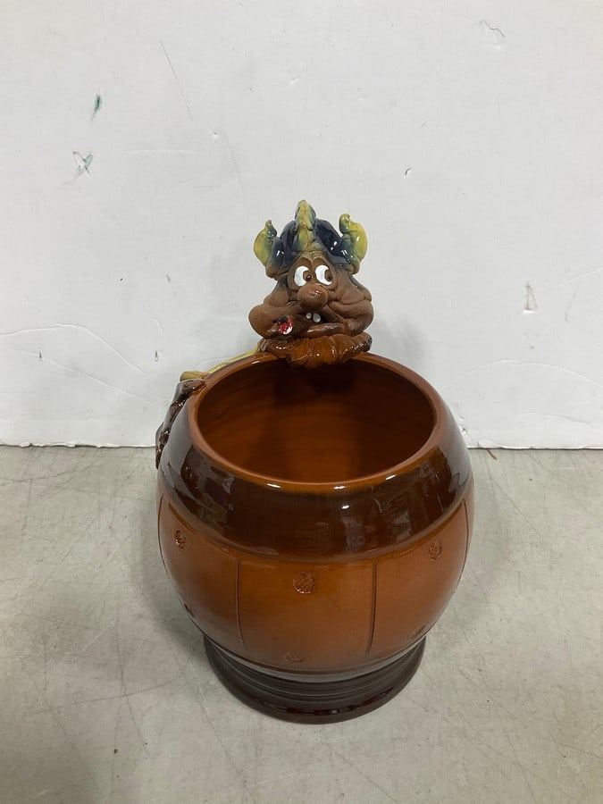 Troll mug by artist Robert Karlinsey(7in.tall): Troll mug by artist Robert Karlinsey(7in.tall)