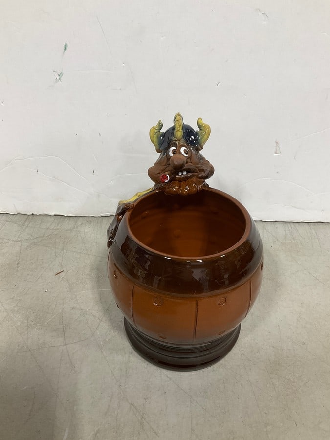 Troll mug by artist Robert Karlinsey(7in.tall): Troll mug by artist Robert Karlinsey(7in.tall)