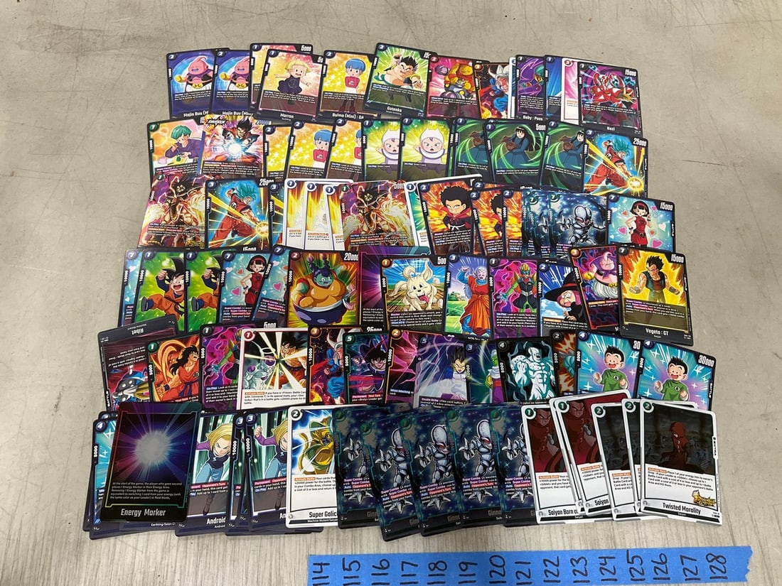Dragon ball collectible cards (1 of 1)