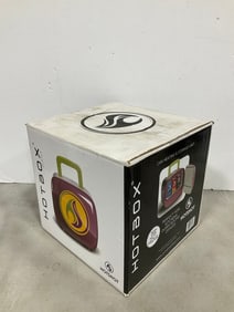 Purple hotbox can heating and storage unit