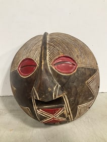 Vintage Kifwebe Mask (13.5in Long)