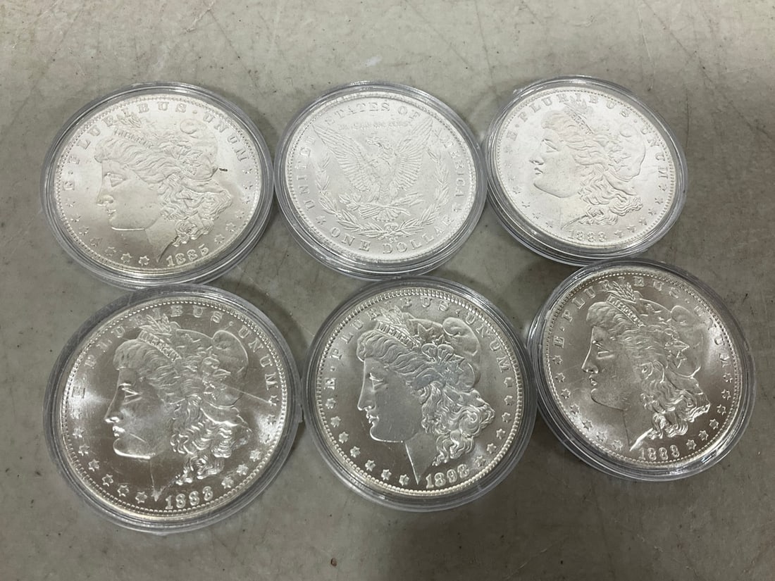 Silver Dollar Replicas (Various Years): Silver Dollar Replicas (Various Years)