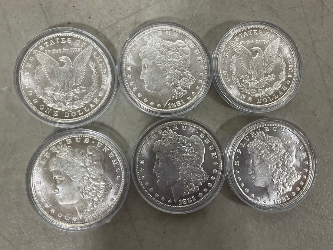 Silver Dollar Replicas (Various Years): Silver Dollar Replicas (Various Years)