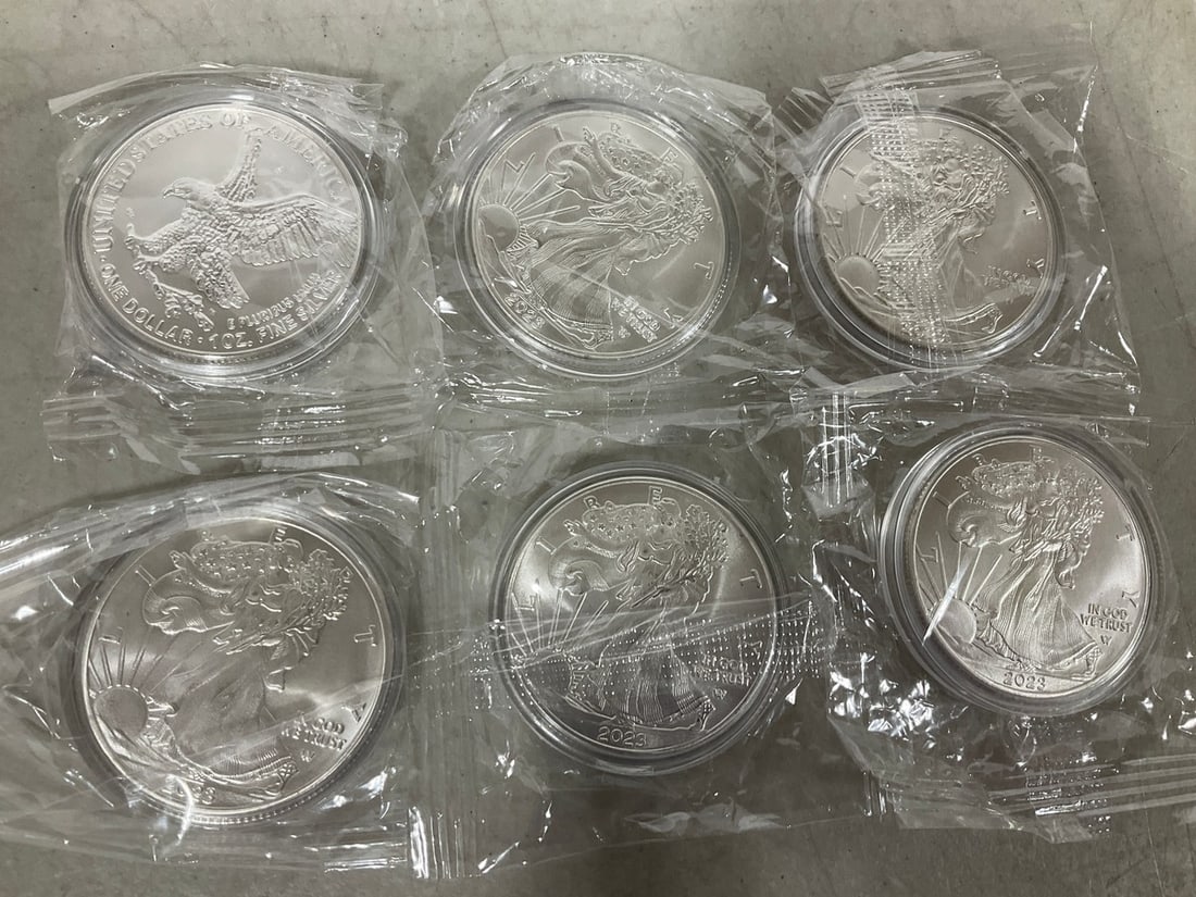 Silver Dollar Replicas (Various Years) (1 of 1)
