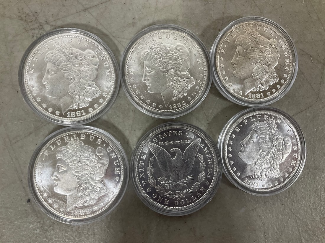 Silver Dollar Replicas (Various Years) (1 of 1)
