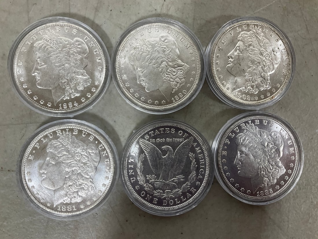 Silver Dollar Replicas (Various Years): Silver Dollar Replicas (Various Years)