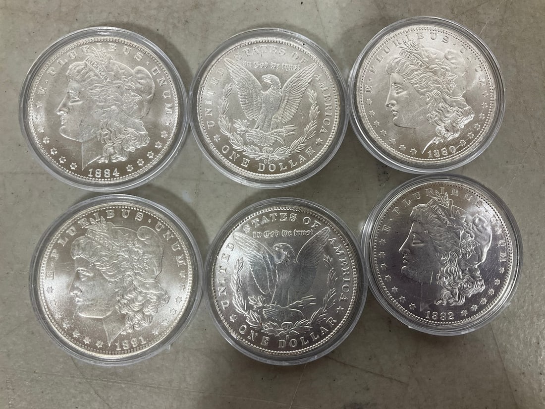 Silver Dollar Replicas (Various Years): Silver Dollar Replicas (Various Years)