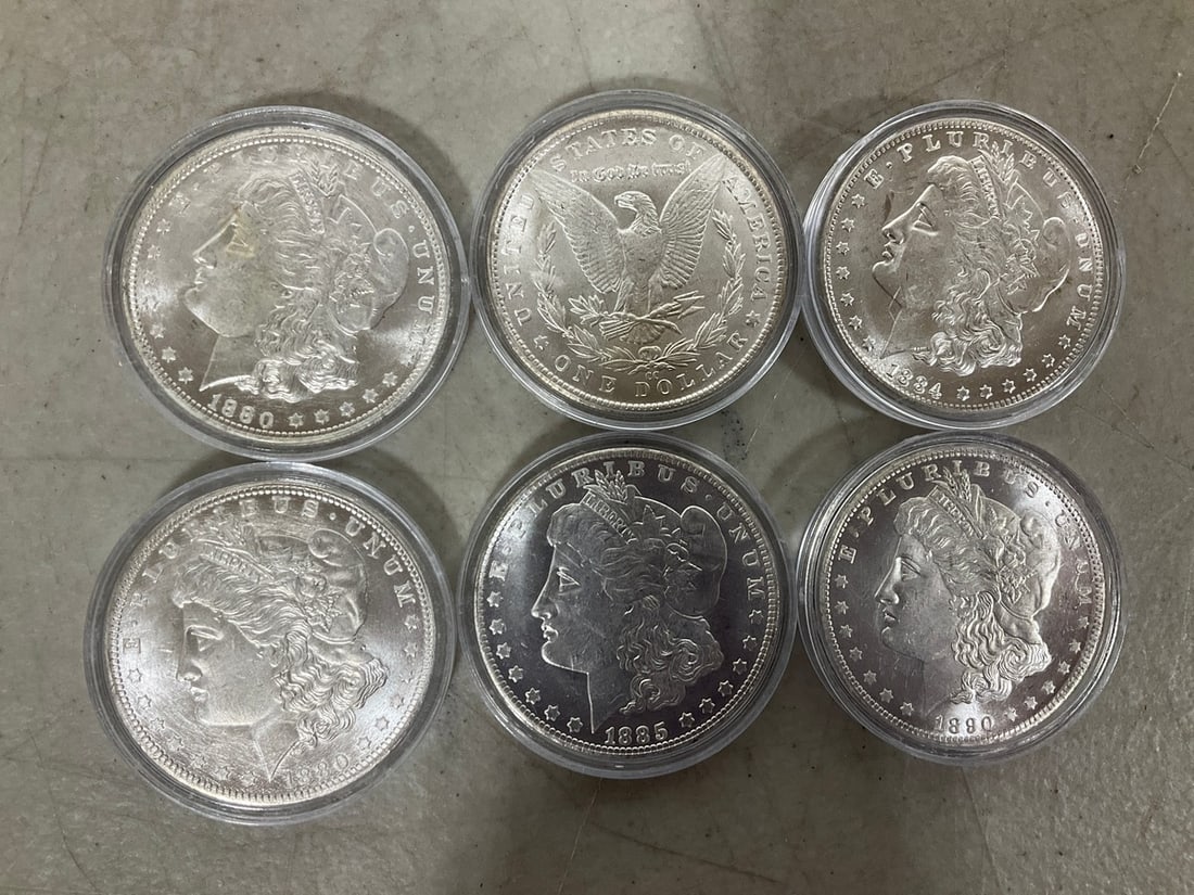 Silver Dollar Replicas (Various Years): Silver Dollar Replicas (Various Years)