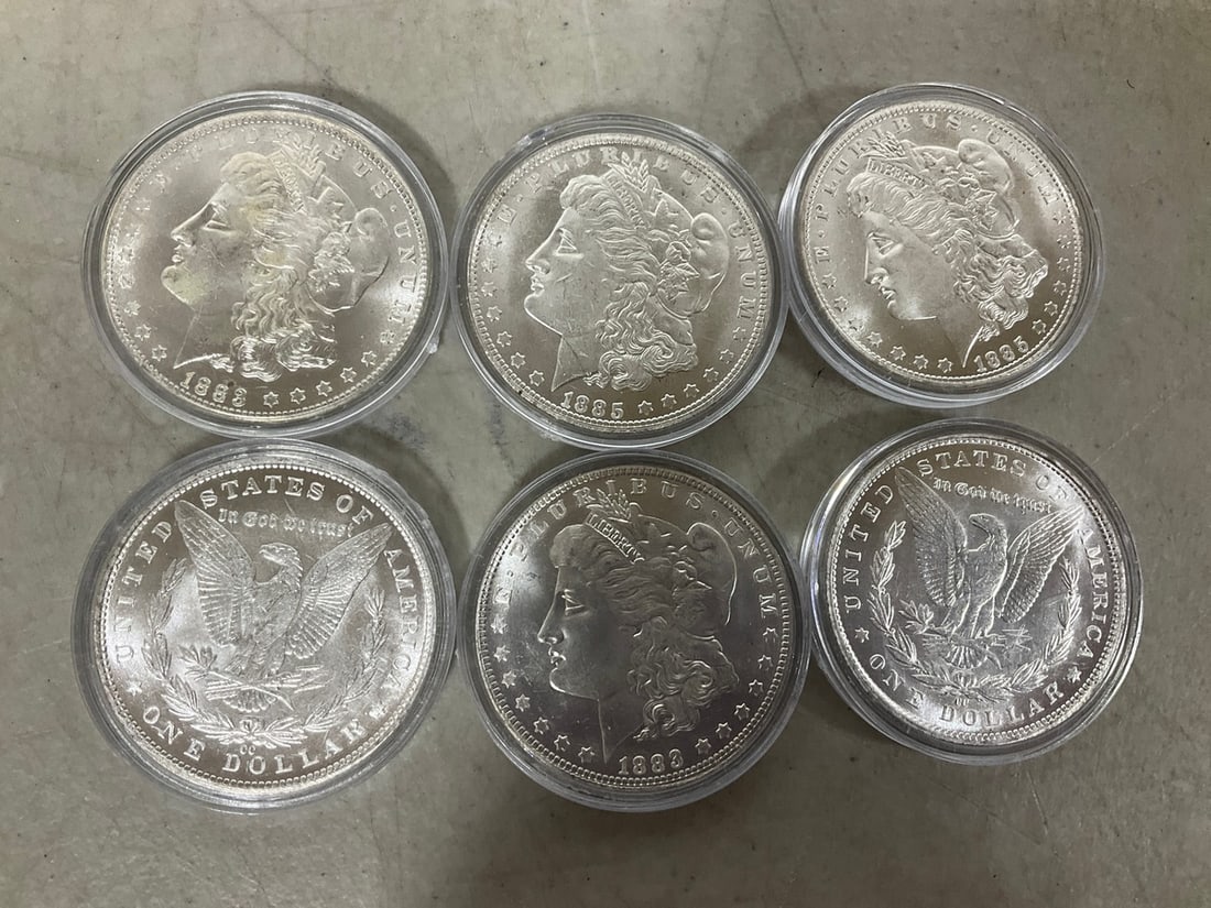 Silver Dollar Replicas (Various Years): Silver Dollar Replicas (Various Years)