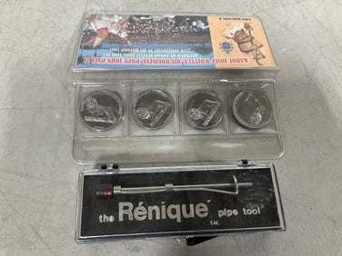 Coins & Pipe Cleaner