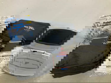 Trump Taj Mahal Bag, Harman Speakers, Venturer DVD Player, (w/ case & manual), Portable Fan, and