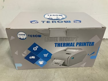 Terow Label Receipt Thermal Printer *new in box*