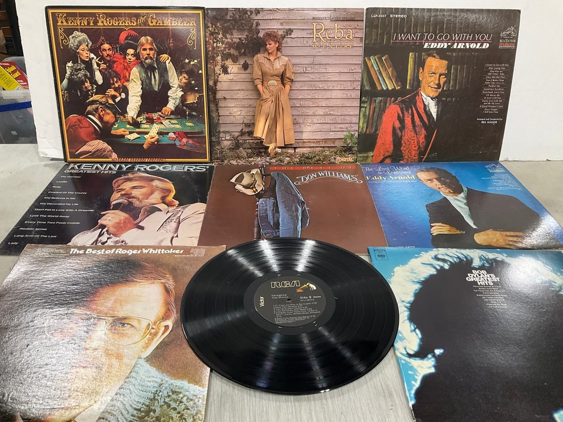 Vintage Records (Kenny Rogers, Bob Dylan, etc): Vintage Records (Kenny Rogers, Bob Dylan, etc)