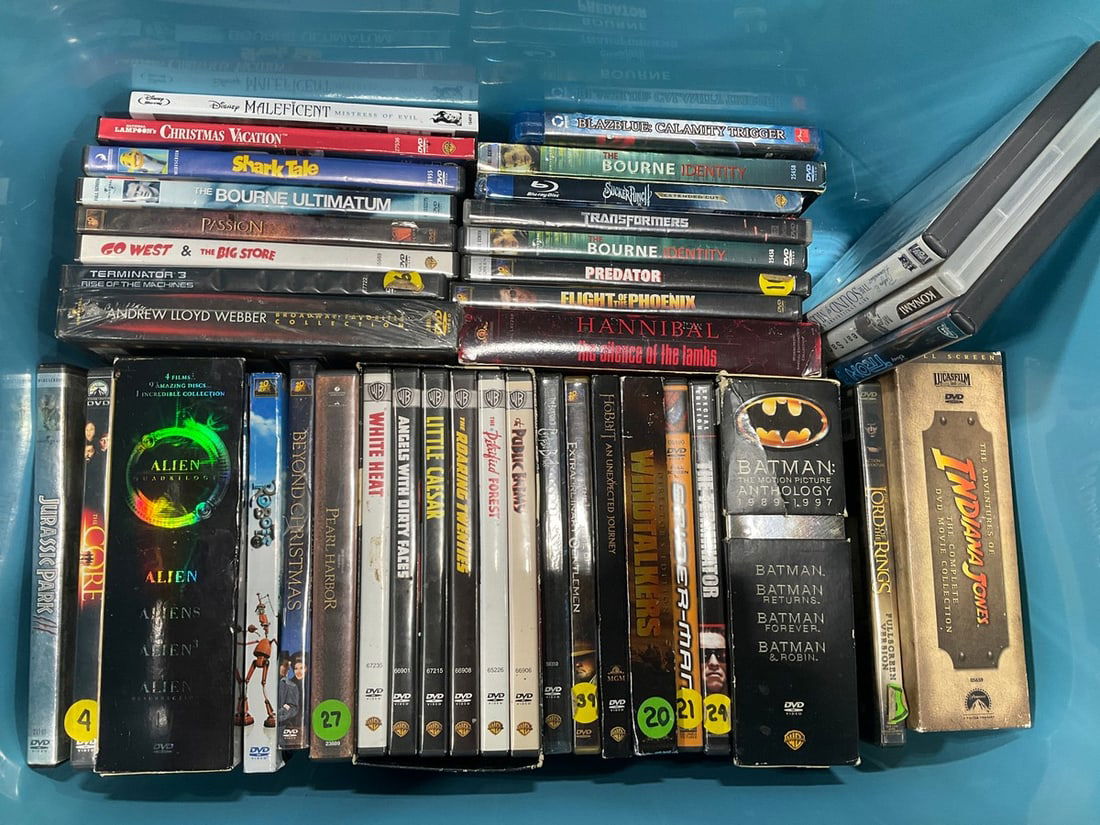 Various DVDs (Batman, Shark Tale, etc) (1 of 1)