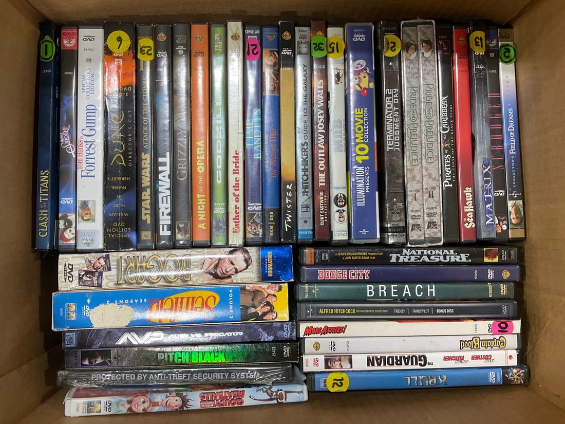 Various DVDs (Firewall, Cloudy with a Chance of Meatballs, etc) (1 of 1)